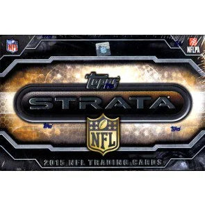 2015 Topps Strata Football Hobby Box (Ships Sealed Only)