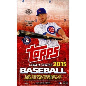 2015 Topps Update Series Baseball Hobby Box (Ships Sealed Only)