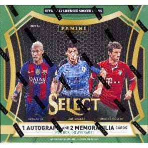 2016 17 Panini Select Soccer Hobby Case 12 Boxes (Ships Sealed Only)