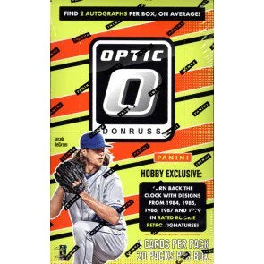 2016 Panini Donruss Optic Baseball Hobby Box (Ships Sealed Only)