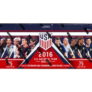 2016 Panini USA Soccer Box Set Case 10 Boxes (Ships Sealed Only)