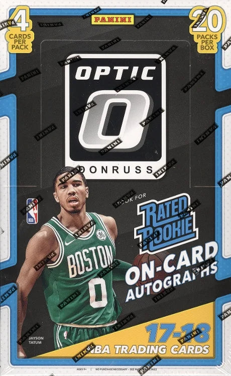 2017-18 Panini Donruss Optic Basketball Hobby Box (Ships Sealed Only) - B2