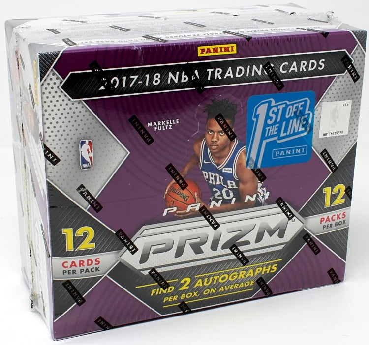 2017-18 Panini Prizm Basketball Hobby Box | 1st Off The Line (Ships Sealed Only)