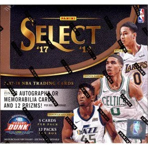 2017 18 Panini Select Basketball Hobby Case 12 Boxes (Ships Sealed Only)