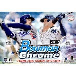 2017 Bowman Chrome Baseball Hta Choice 12 Box Case (Ships Sealed Only)