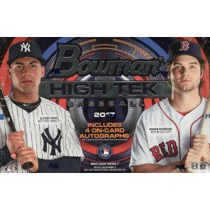 2017 Bowman High Tek Baseball Hobby Box (Ships Sealed Only)