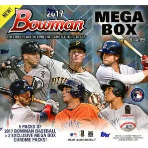 2017 Bowman Mega Box Baseball 16 Box Case (Ships Sealed Only)