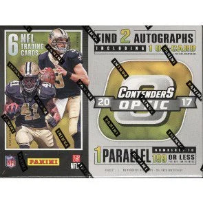 2017 Panini Contenders Optic Football Hobby Case 20 Boxes (Ships Sealed Only)