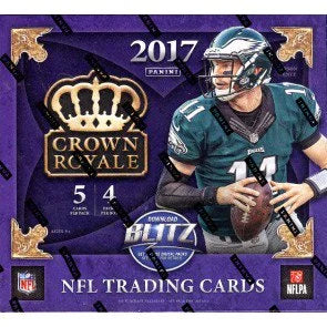 2017 Panini Crown Royale Football Retail Box (Ships Sealed Only)