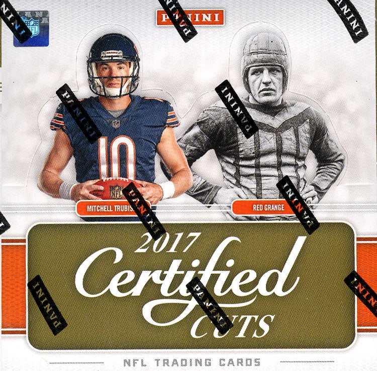 2017 Panini Donruss Certified Cuts Football Hobby Box (Ships Sealed Only)