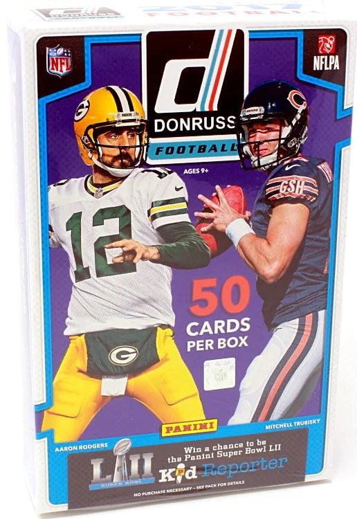 2017 Panini Donruss Football Hanger Box 50 Cards (Ships Sealed Only)