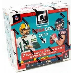 2017 Panini Donruss Football Mega Box 10 Packs (Ships Sealed Only)