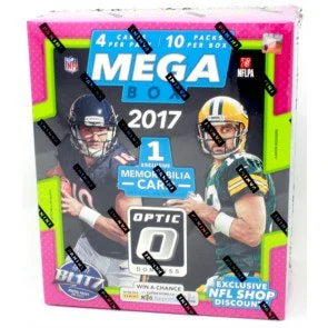 2017 Panini Donruss Optic Football Mega Case (Ships Sealed Only)