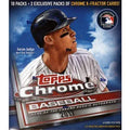 2017 Topps Chrome Baseball Mega Box (Ships Sealed Only)