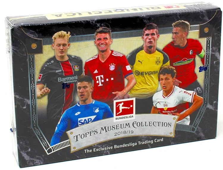 2018 19 Topps Bundesliga Museum Collection Soccer Box (Ships Sealed Only)
