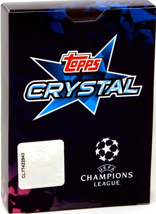 2018 19 Topps Crystal UEFA Champions League Soccer 10 Box Lot (Ships Sealed Only)