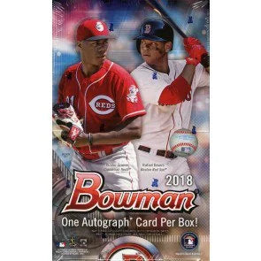 2018 Bowman Baseball Hobby 12 Box Case (Ships Sealed Only)
