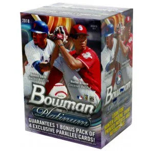 2018 Bowman Platinum Baseball Blaster 16 Box Case (Ships Sealed Only)