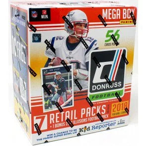 2018 Panini Donruss Football Mega Box Lot 18 Boxes (Ships Sealed Only)