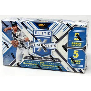 2018 Panini Elite Extra Edition Baseball Hobby Box (Ships Sealed Only)