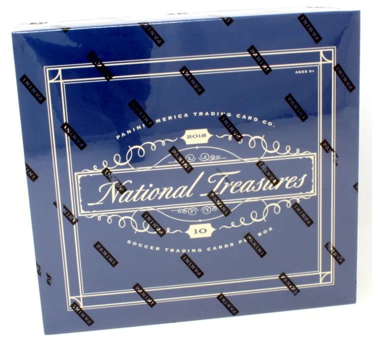 2018 Panini National Treasures Soccer Hobby Box (Ships Sealed Only)