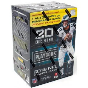 2018 Panini Playbook Football Blaster Box Rookie Signatures (Ships Sealed Only)