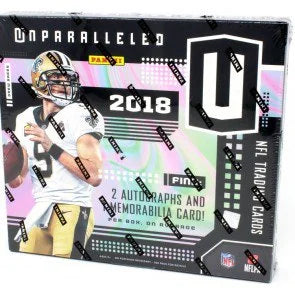 2018 Panini Unparalleled Football Hobby Box (Ships Sealed Only)