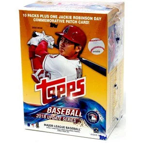 2018 Topps Update Series Baseball Blaster Box (Ships Sealed Only)