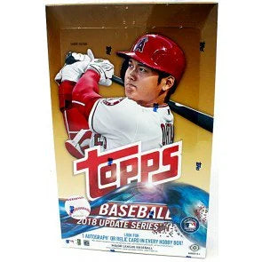 2018 Topps Update Series Baseball Hobby Box (Ships Sealed Only)