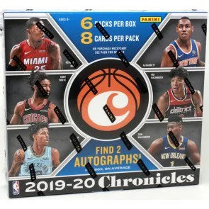 2019 20 Panini Chronicles Basketball Hobby Case (Ships Sealed Only)