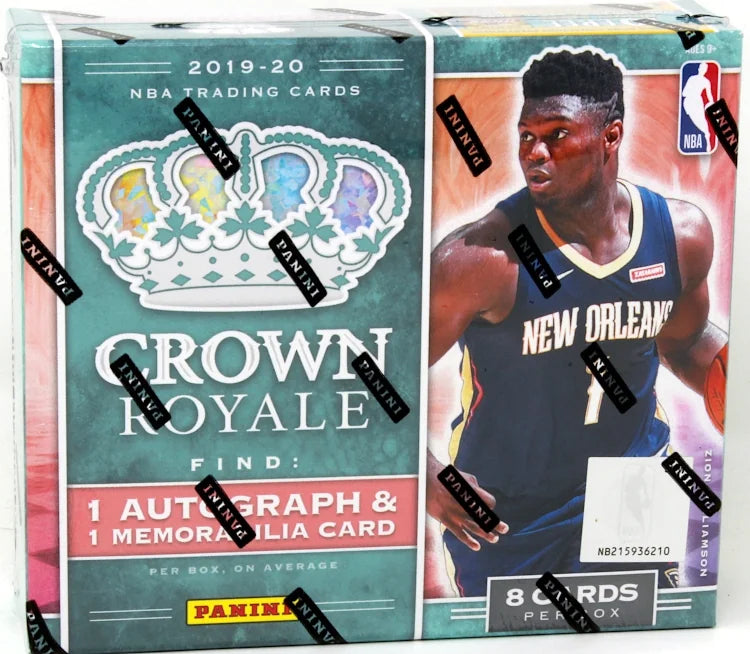 2019 20 Panini Crown Royale Basketball 16 Box Case (Ships Sealed Only)