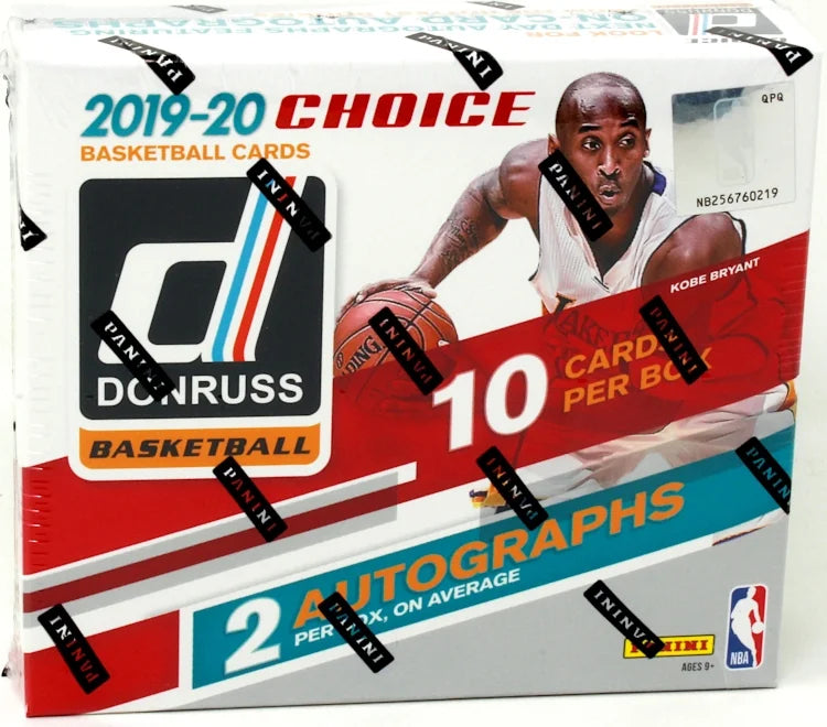2019-20 Panini Donruss Choice Basketball 20 Box Case (Ships Sealed Only) - B2