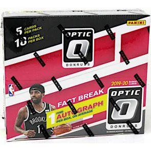 2019 20 Panini Donruss Optic Fast Break Basketball Box (Ships Sealed Only)