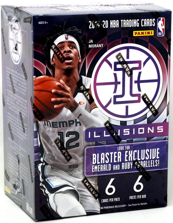 2019-20 Panini Illusions Basketball Blaster Box (Ships Sealed Only) - B2