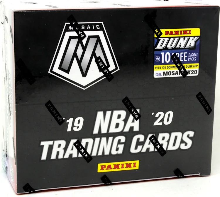 2019-20 Panini Mosaic Basketball Fast Break 20 Box Case (Ships Sealed Only)