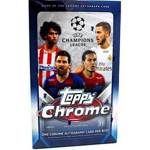 2019-20 Topps UEFA Champions League Chrome Soccer 12 Box Case (Ships Sealed Only)