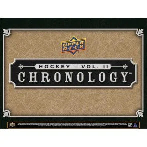 2019 20 Upper Deck Chronology Vol II Hockey Hobby Box (Ships Sealed Only)