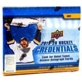 2019 20 Upper Deck Credentials Hockey Hobby 20 Box Case (Ships Sealed Only) - B2