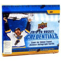 2019 20 Upper Deck Credentials Hockey Hobby Box 8 Packs (Ships Sealed Only)