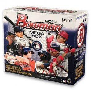 2019 Bowman Mega Box Baseball (Ships Sealed Only)