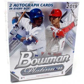2019 Bowman Platinum Baseball Collector Box (Ships Sealed Only)