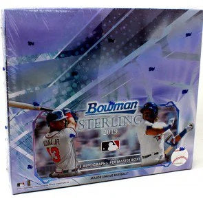 2019 Bowman Sterling Baseball Hobby 12 Box Case (Ships Sealed Only)