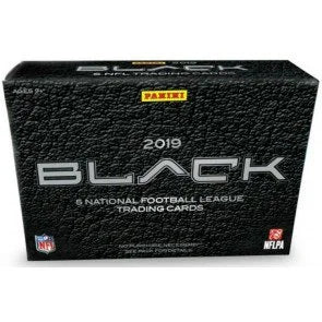 2019 Panini Black Football Hobby Box Rookie Patch Autographs (Ships Sealed Only)