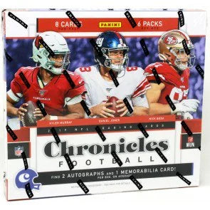 2019 Panini Chronicles Football Hobby Box (Ships Sealed Only)
