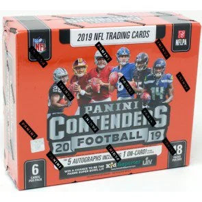 2019 Panini Contenders Football Hobby 12 Box Case (Ships Sealed Only)
