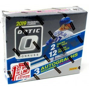 2019 Panini Donruss Optic Baseball 1st Off the Line Premium Edition (Ships Sealed Only)