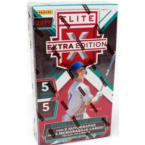 2019 Panini Elite Extra Edition Baseball Hobby Box (Ships Sealed Only)