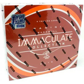 2019 Panini Immaculate Baseball 1st Off the Line Hobby Box (Ships Sealed Only)