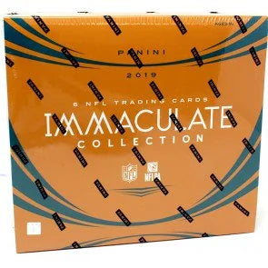 2019 Panini Immaculate Football Hobby Case 6 Boxes (Ships Sealed Only)