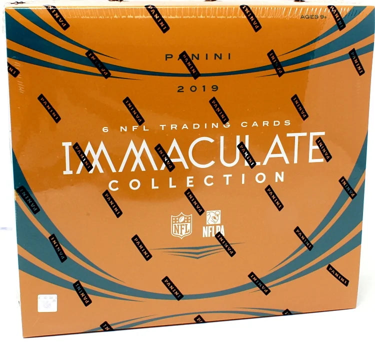 2019 Panini Immaculate Football Hobby 6 Box Case (Ships Sealed Only) - B2